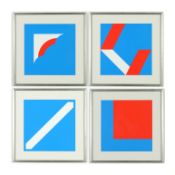 ELLSWORTH KELLY, WILLIAM TURNBULL, BOB BONIES & G PFAHLER. SHAPES OF COLOUR. (d)