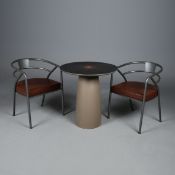 TABLE AND TWO CHAIRS (3).