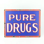 PURE DRUGS WALL SIGN.