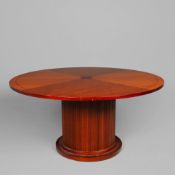 ART DECO STYLE DINING TABLE.