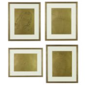 AFTER ANDY WARHOL. A SET OF FOUR QUADRICHROMES.