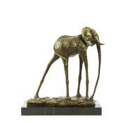 DALI INSPIRED SCULPTURAL ELEPHANT.