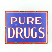 PURE DRUGS WALL SIGN.