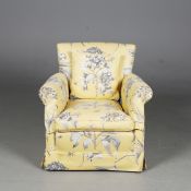 ARMCHAIR, FLORAL
