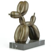 JEFF KOONS STYLE BALLOON DOG SCULPTURE.