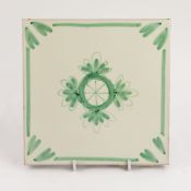 A QUANTITY OF FIFTY-FIVE ITALIAN TILES (55)