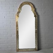 JULIAN CHICHESTER QUEEN ANNE RECTANGULAR MIRROR.