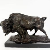 ANTOINE-LOUIS BARYE STYLE BISON.