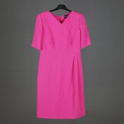 GIORGIO ARMANI DRESS RAYON CERISE.