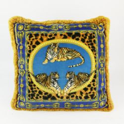 VERSACE. TIGER DESIGN CUSHION.