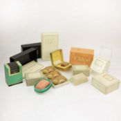 COLLECTION OF DESIGNER TOILETRIES (9).