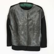 LANVIN. LEATHER JACKET.