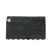 PRADA. LARGE SEQUIN SATIN CLUTCH.