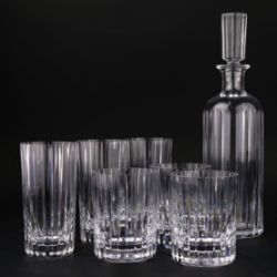 A BACCARAT 'HARMONIE' DECANTER SET.