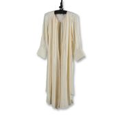 CHLOE BRODERIE ANGLAISE MAXI DRESS IN IVORY - UK 10