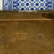A SILVER PLAYING CARD CASE