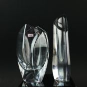TWO BACCARAT VASES