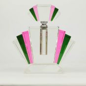 ART DECO STYLE SCENT BOTTLE.