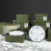 A CHRISTOFLE MALMAISON AND FLEUR D'ARGENT TEN PLACE DINNER SERVICE. (54).