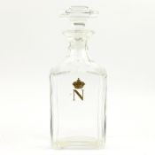 A BACCARAT HARCOURT 'NAPOLEON' BRANDY DECANTER