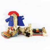 A COLLECTION OF VINTAGE TOYS.