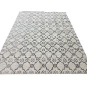 CONTEMPORARY SILK AND WOOL CARPET.