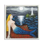 ALAN FURNEAUX (BRITISH B.1953). MERMAID. (d)