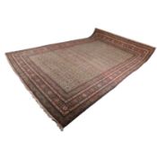 TABRIZ CARPET OF LARGE PROPORTIONS.