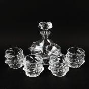 ATTRIBUTED TO CASA PADRINO DRINKS SET. (5).