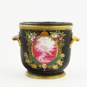 A 19TH CENTURY CACHEPOT.