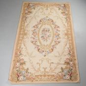 AUBUSSON RUG.