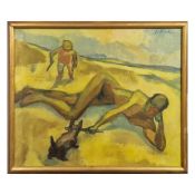 JOHN ANKER (1919-2004. ILE DU LEVANT 1958.