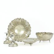 A COLLECTION OF .900 EGYPTIAN SILVER.