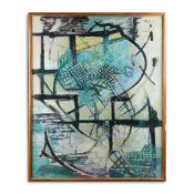 VICTOR THALL (AMERICAN 1902–1983). ABSTRACT.