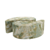 ARTERIORS ADELINE COFFEE TABLES, SET OF 2.
