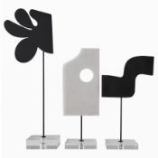 ARTERIORS URI SCULPTURES, SET OF 3.