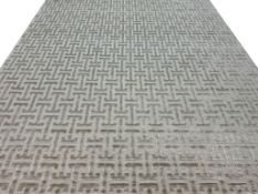 FINE ART DECO DESIGN BAMBOO SILK CARPET.