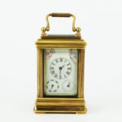 MINIATURE CARRIAGE CLOCK.