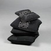 ANOUSKA HEMPEL BLACK CUSHIONS (4).