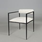 ARTERIORS BARBANA CHAIR FACET CREAM CHENILLE.