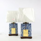 LAUREN RALPH LAUREN HOME TABLE LAMPS, A PAIR.