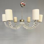 PORTA ROMANA LARTIGUE ROUND CHANDELIER.