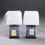 LAUREN RALPH LAUREN HOME TABLE LAMPS, A PAIR.