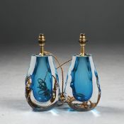 ATTRIBUTED TO HEATHFIELD & CO ANYA TABLE LAMPS, A PAIR.