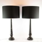 COACH HOUSE TABLE LAMPS, A PAIR.