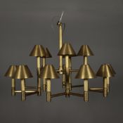 RALPH LAUREN BARRETT LARGE KNURLED CHANDELIER