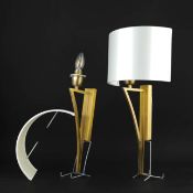 HEATHFIELD & CO YVES WALL LIGHTS, A PAIR.