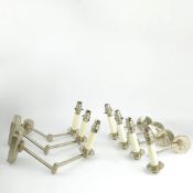 ATTRIBUTED TO VAUGHAN WALL LIGHTS. (7)