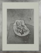 FRANCIS BACON. PERSONNAGE COUCHÉ, 1966. (d)