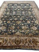 PART SILK SAFAVID DESIGN CARPET.